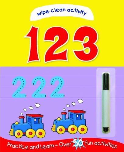 Stock image for Wipe Clean: 123 (Sticker and Activity Book) for sale by MusicMagpie