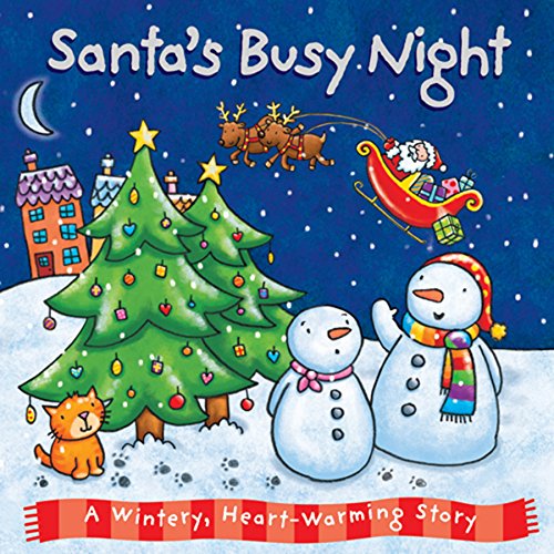 Imagen de archivo de Santa's Busy Night (Board Book Deluxe 2) a la venta por GF Books, Inc.