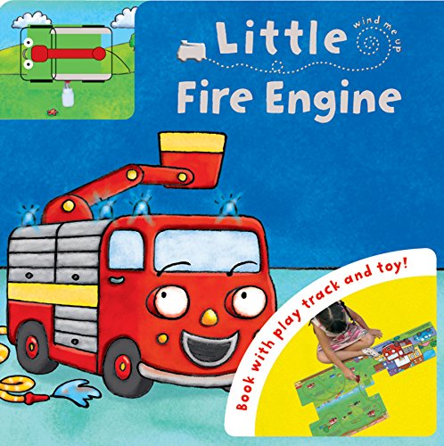 Beispielbild fr Little Fire Engine: Book with Play Track and Toy! (Busy Day Board Book) zum Verkauf von WorldofBooks