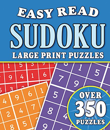Stock image for Puzzles - Easy Read Sudoku: Over 350 Large Print Puzzles for sale by WorldofBooks