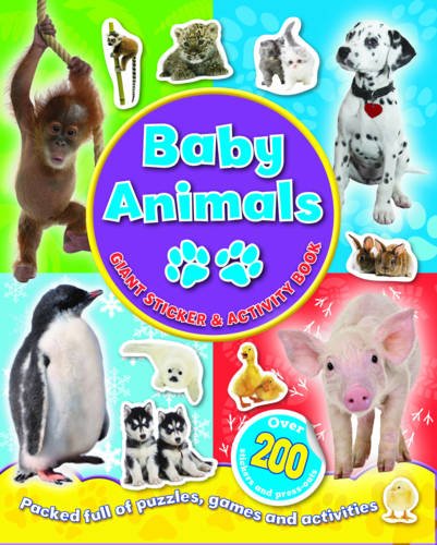 Stock image for Baby Animals (Giant Sticker) for sale by Better World Books