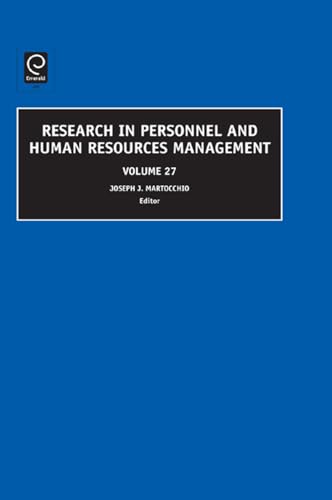 Beispielbild fr Research in Personnel and Human Resources Management. Vol. 27 zum Verkauf von Blackwell's