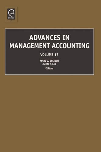 9781848552661: Advances in Management Accounting (Advances in Management Accounting, 17)