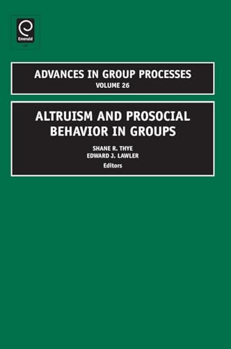 Stock image for Altruism and Prosocial Behavior in Groups for sale by Blackwell's