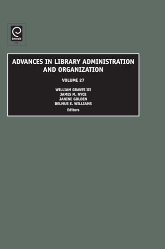 Stock image for Advances in Library Administration and Organization for sale by Blackwell's