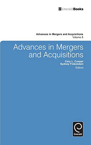 Stock image for Advances in Mergers and Acquistions for sale by Books Puddle