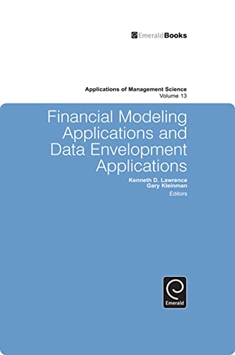 Beispielbild fr Financial Modeling Applications and Data Envelopment Applications zum Verkauf von Blackwell's