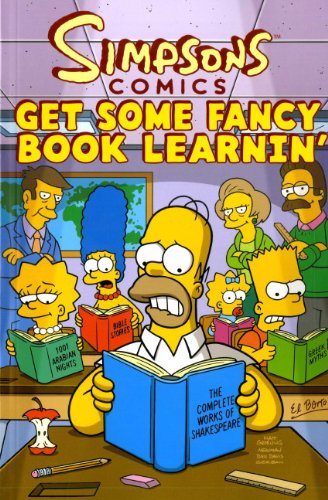 9781848565197: Simpsons Comics: Get Some Fancy Book Learnin'