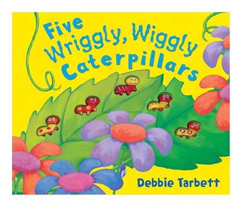 Stock image for Five Wriggly, Wiggly Caterpillars (Mini Moulded Counting Books) for sale by WorldofBooks