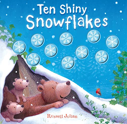 Beispielbild fr Ten Shiny Snowflakes (Moulded Counting Books) zum Verkauf von WorldofBooks