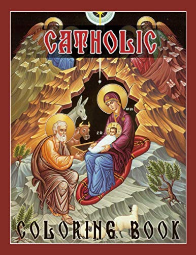 Imagen de archivo de Catholic Coloring Book: Catholic Saints for Kids, Heavenly Friends, Catholic Coloring Books for Kids a la venta por GF Books, Inc.