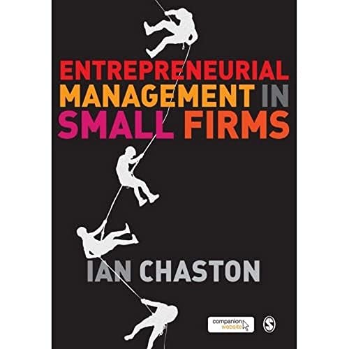 Imagen de archivo de Entrepreneurial Management in Small Firms a la venta por Better World Books