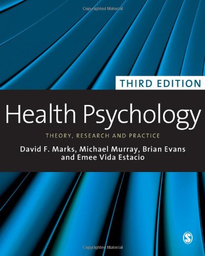 9781848606210: Health Psychology: Theory, Research and Practice