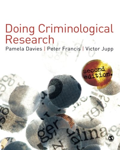 Imagen de archivo de Doing Criminological Research a la venta por WorldofBooks