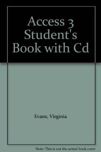 9781848622180: Access 3 Student's Book with Cd