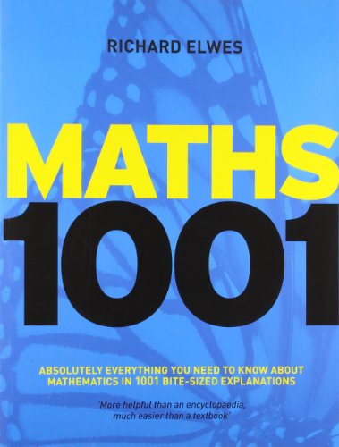 Imagen de archivo de Maths 1001: Absolutely Everything That Matters in Mathematics a la venta por WorldofBooks