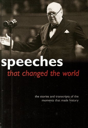 Beispielbild fr Speeches That Changed the World zum Verkauf von SecondSale