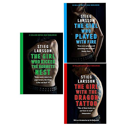 9781848662650: Stieg Larsson Three Book Set-Millennium Trilogy-The Girl with the Dragon Tatt...
