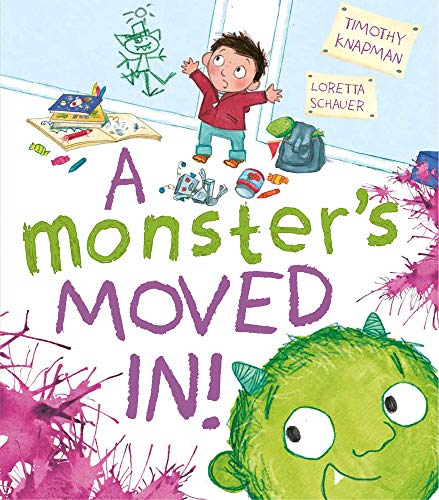 Imagen de archivo de A Monster's Moved In! a la venta por AwesomeBooks