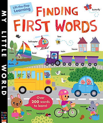 Beispielbild fr Finding First Words: A lift-the-flap learning book (My Little World) zum Verkauf von WorldofBooks