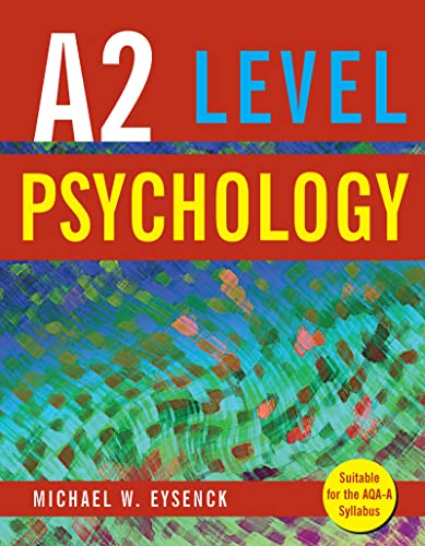 A2 Level Psychology (9781848720091) by Eysenck, Michael W.