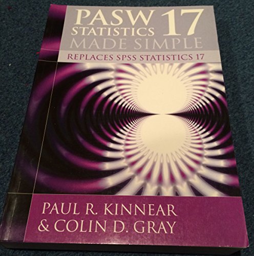 Stock image for PASW Statistics 17 Made Simple for sale by Better World Books: West