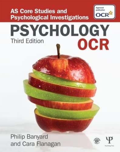 Beispielbild fr OCR Psychology: AS Core Studies and Psychological Investigations (As Core Studies & Psych/Invest) zum Verkauf von AwesomeBooks