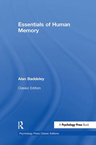 9781848721401: Essentials of Human Memory (Classic Edition) (Psychology Press & Routledge Classic Editions)