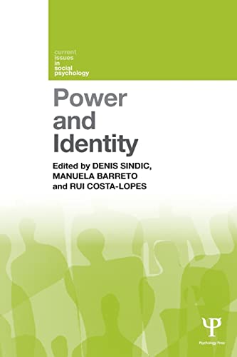 Beispielbild fr Power and Identity: Perspectives from the social sciences (Current Issues in Social Psychology) zum Verkauf von HPB-Emerald