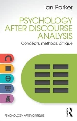 Stock image for Psychology After Discourse Analysis for sale by Blackwell's