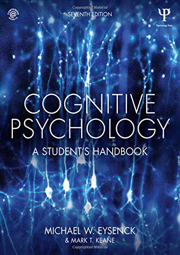 9781848724150: Cognitive Psychology: A Student's Handbook