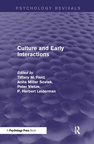 9781848724570: Culture and Early Interactions (Psychology Revivals)