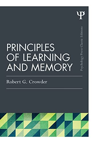 9781848725034: Principles of Learning and Memory: Classic Edition (Psychology Press & Routledge Classic Editions)