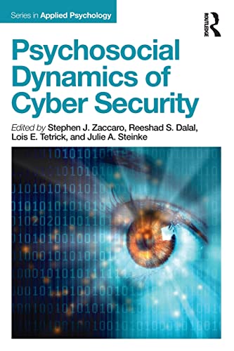 Stock image for Psychosocial Dynamics of Cyber Security (Applied Psychology Series) for sale by WorldofBooks