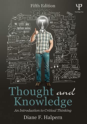 Beispielbild fr Thought and Knowledge: An Introduction to Critical Thinking zum Verkauf von BooksRun