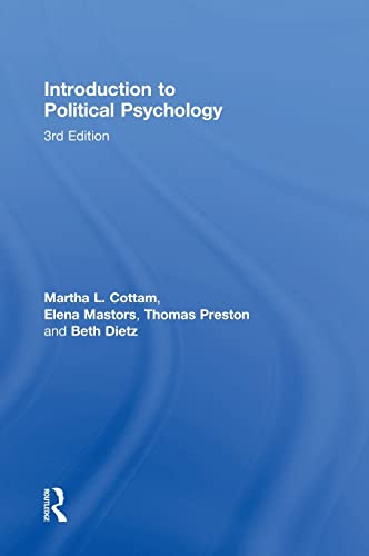 Stock image for Introduction to Political Psychology: 3rd Edition for sale by SecondSale