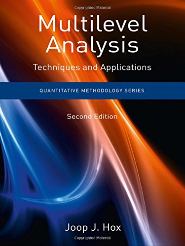 9781848728455: Multilevel Analysis: Techniques and Applications, Second Edition