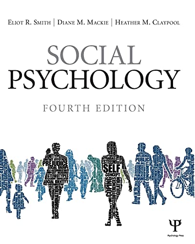 Stock image for Social Psychology: Fourth Edition for sale by Irish Booksellers