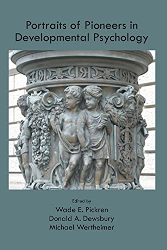 Beispielbild fr Portraits of Pioneers in Developmental Psychology zum Verkauf von Blackwell's