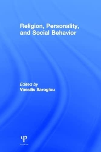 9781848729841: Religion, Personality, and Social Behavior