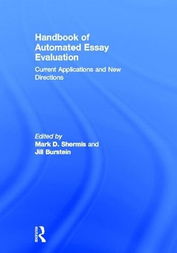 Stock image for Handbook of Automated Essay Evaluation: Current Applications and New Directions for sale by Revaluation Books