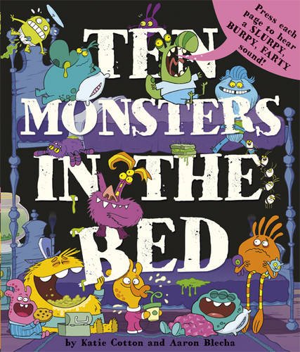 Imagen de archivo de Ten Monsters In A Bed Sound Book a la venta por WorldofBooks