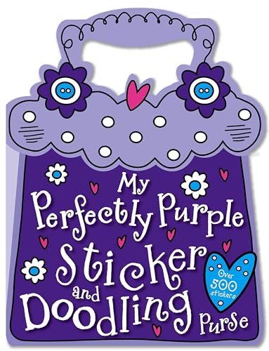 My Perfectly Purple Sticker and Doodling Purse