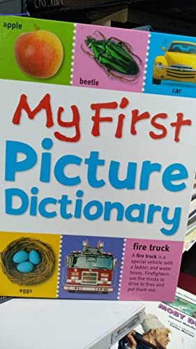 Beispielbild fr My first: Picture dictionary zum Verkauf von WorldofBooks