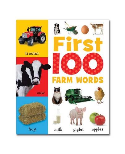 Beispielbild fr First 100 Farm Words: Mini Board Book zum Verkauf von medimops