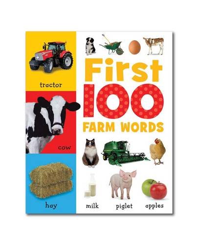 9781848799622: First 100 Farm Words: Mini Board Book