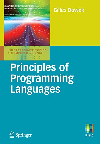 9781848820319: Principles of Programming Languages (Undergraduate Topics in Computer Science)