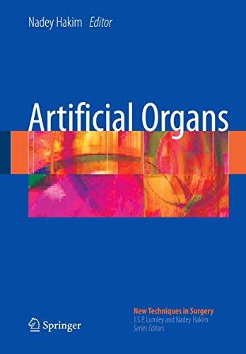 Artificial Organs (New Techniques In Surgery Series) - Hakim, Nadey S.