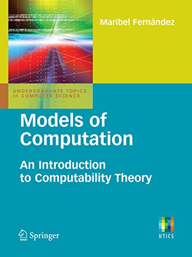 9781848824331: Models of Computation: An Introduction to Computability Theory (Undergraduate Topics in Computer Science)
