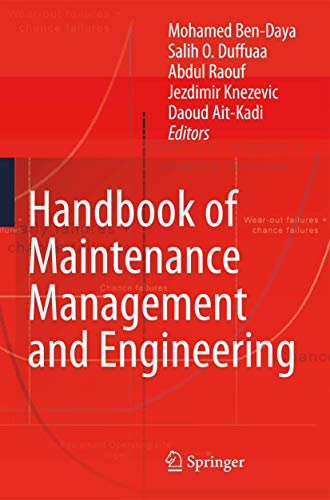 9781848824713: Handbook of Maintenance Management and Engineering